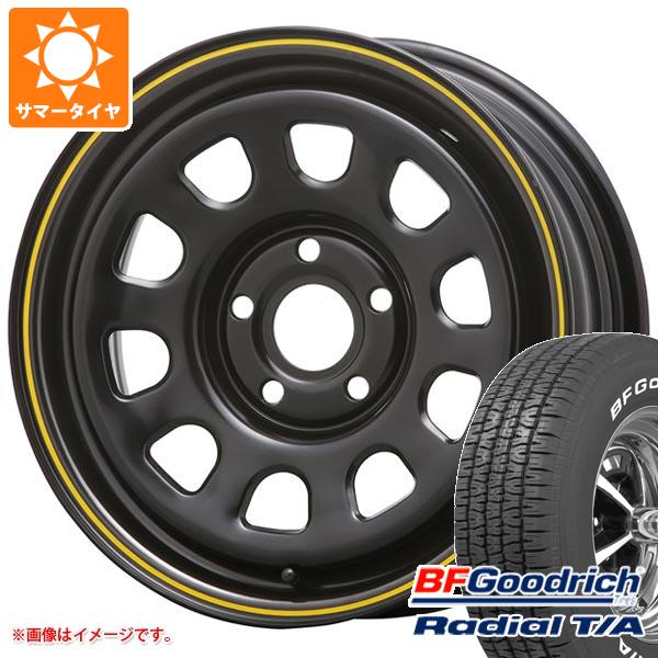 ルノー カングー KW系用 サマータイヤ BFグッドリッチ ラジアルT/A P205/60R15 90S ホワイトレター MLJ デイトナ SS :daytsskg 27579 r26158u:タイヤ1番