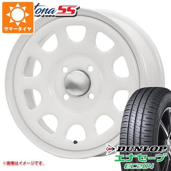 エブリイバン DA17V用 サマータイヤ ダンロップ エナセーブ EC204 165/60R14 75H  MLJ デイトナ SS 5.0-14｜tire1ban