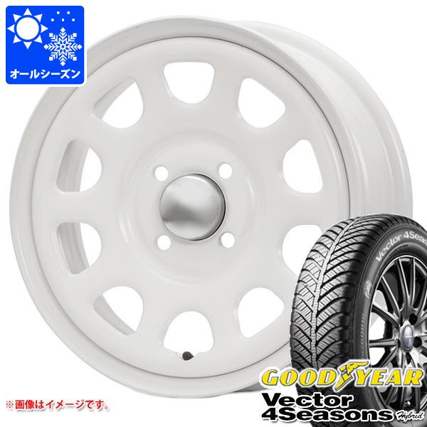 ハイゼットトラック S500系用 オールシーズンタイヤ グッドイヤー ベクター 4シーズンズ ハイブリッド 165/65R14 79H MLJ デイトナ SS 5.0 14 :daytsswk 23026 d85756ht:タイヤ1番