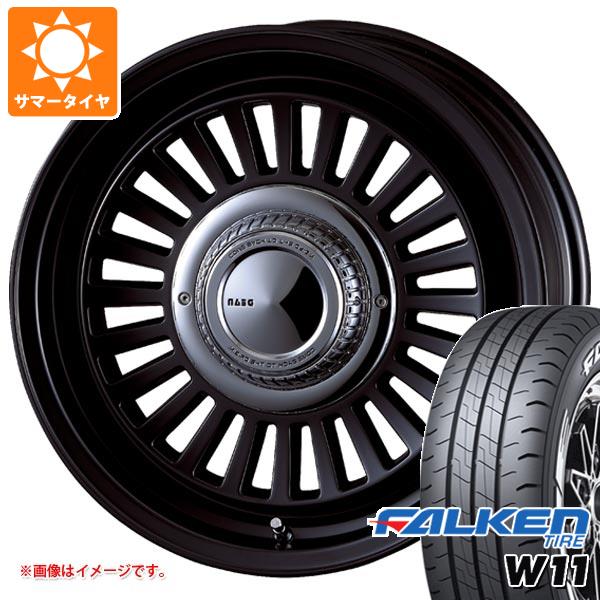 ハイエース 200系用 2024年製 サマータイヤ ファルケン W11 215/65R16C 109/107N ホワイトレター クリムソン ディーン カリフォルニア 6.5 16 :deancah 32712 t80967yt:タイヤ1番