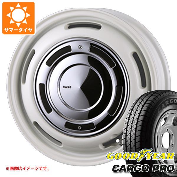 タウンエース バン 400系用 サマータイヤ グッドイヤー カーゴ プロ 195R14 6PR (195/80R14 101/99N相当) クリムソン ディーンクロスカントリー 5.0-14