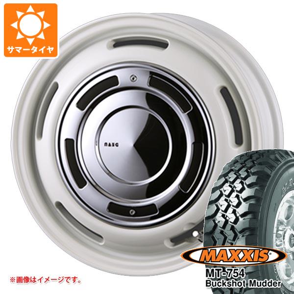 タウンエース バン 400系用 サマータイヤ マキシス MT-754 バックショットマッダー 195R14C 106/104R 8PR OWL クリムソン ディーンクロスカントリー 5.0-14｜tire1ban