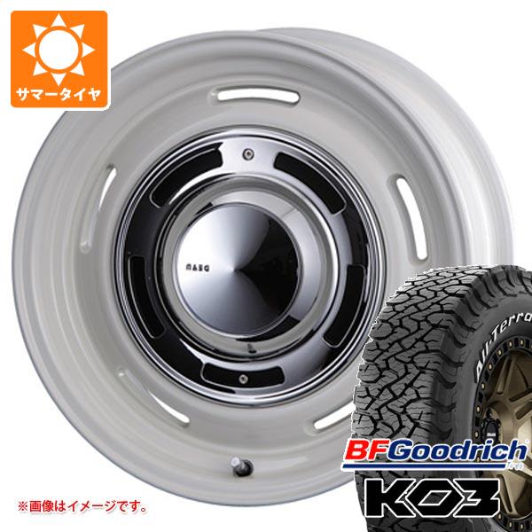 5本セット ランドクルーザー70 GRJ79K用 サマータイヤ BFグッドリッチ オールテレーンT/A KO3 LT235/85R16 ホワイトレター ディーンクロスカントリー 6.5-16