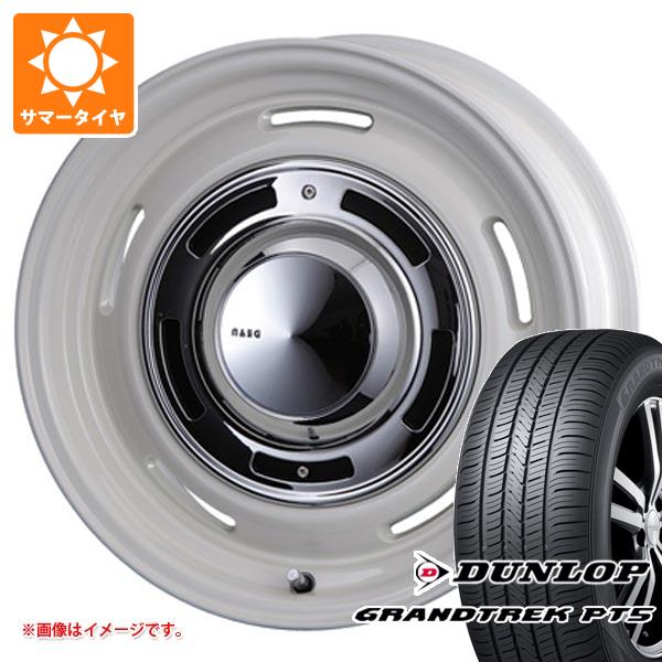 ジープ コンパス M624系用 サマータイヤ ダンロップ グラントレック PT5 225/60R17 99V クリムソン ディーンクロスカントリー｜tire1ban