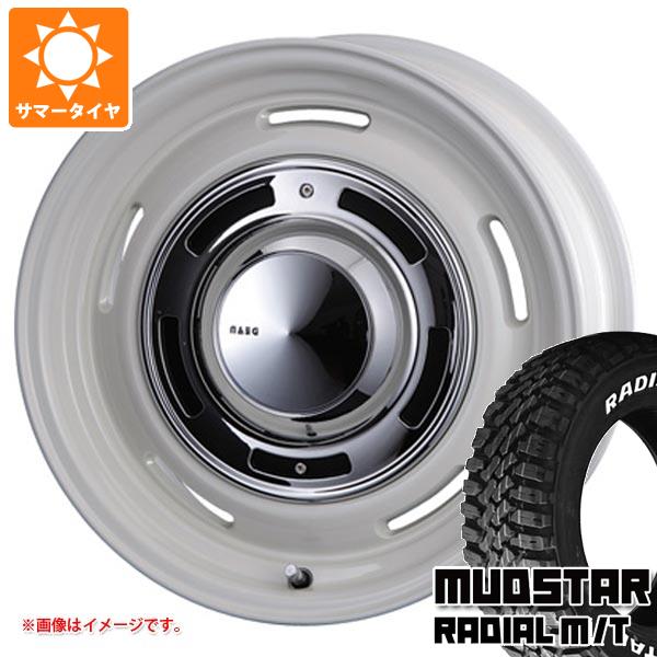 5本セット ジムニー JB64W用 サマータイヤ マッドスター ラジアル M/T 205/80R16 104T ホワイトレター クリムソン ディーンクロスカントリー 5.5 16 :dncrosj 35170 s861008zk 5:タイヤ1番