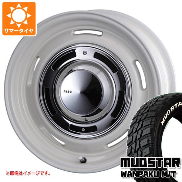 5本セット ジムニーシエラ JB74W用 サマータイヤ マッドスター ワンパク M/T 185/85R16 ホワイトレター ディーンクロスカントリー 6.0 16 :dncrosjs 38755 s86769zk 5:タイヤ1番