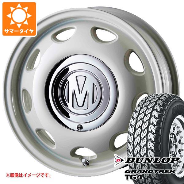 サクシード プロボックス 50系用 サマータイヤ ダンロップ グラントレック TG4 165R14 6PR (165/80R14 91/90N相当) クリムソン ディーン ミニ 5.0 14 :deanmini 28463 t801033yt:タイヤ1番