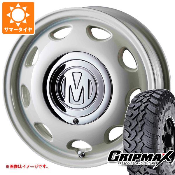 サクシード プロボックス 160系用 サマータイヤ グリップマックス マッドレイジ M/T 195R14C 106/104Q ホワイトレター クリムソン ディーン ミニ 5.0 14 :deanmini 36561 t801028yt:タイヤ1番