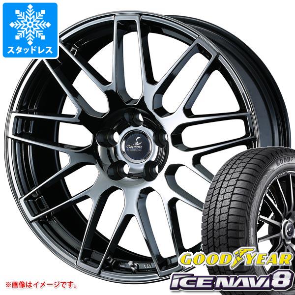 UX用 スタッドレス グッドイヤー アイスナビ8 225/50R18 95Q デルモア LC.S :dellcsbl 37409 l871051xs:タイヤ1番