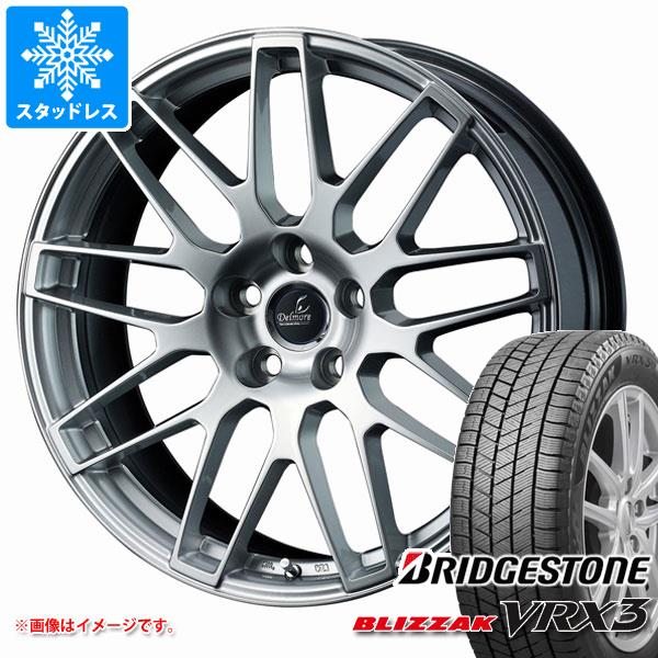 クラウン スポーツ 36系用 スタッドレス ブリヂストン ブリザック VRX3 235/60R18 107Q XL デルモア LC.S :dellcssc 39604 t801095yt:タイヤ1番