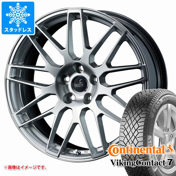 UX用 スタッドレス コンチネンタル バイキングコンタクト7 225/50R18 99T XL デルモア LC.S :dellchsl 29780 l871051xs:タイヤ1番