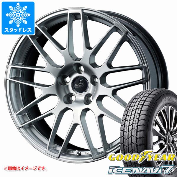 アイスナビ 7 - レクサス HS用 スタッドレス グッドイヤー アイスナビ7 225/45R18 91Q デルモア LC.S タイヤ、ホイール-冬タイヤ、ホイールセット