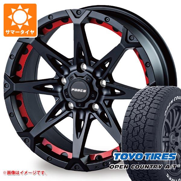 5本セット ジープ ラングラー JK/JL系用 サマータイヤ トーヨー オープンカントリー A/T3 265/70R17 115T ホワイトレター フォース デナリ :denambw 41270 j27102p 5:タイヤ1番