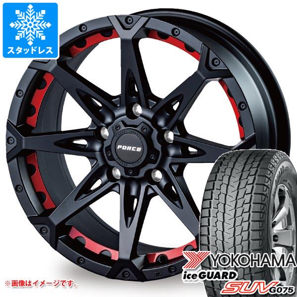 ジープ ラングラー JK/JL系用 スタッドレス ヨコハマ アイスガード SUV G075 LT285/70R17 121/118Q フォース デナリ