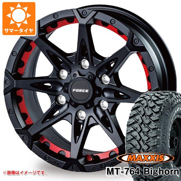 サマータイヤ 265/70R17 118/115Q 8PR マキシス MT 764 ビッグホーン ホワイトレター フォース デナリ 8.0 17 :denarimb 36331:タイヤ1番