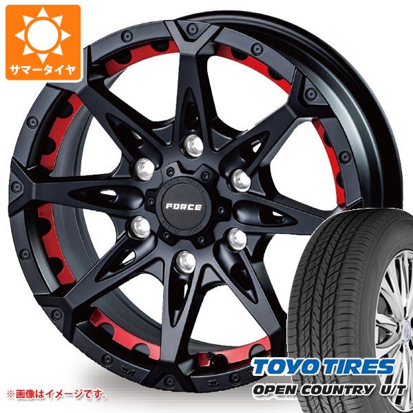 ハイエース 200系用 サマータイヤ トーヨー オープンカントリー U/T 215/70R16 100H フォース デナリ 6.5 16 :denambh 28545 t80971yt:タイヤ1番