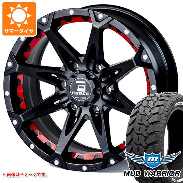 ランドクルーザー プラド 150系用 サマータイヤ モンスタ マッドウォーリアー LT265/65R17 120/117Q ホワイトレター フォース デナリ 8.0 17 :denarimm 34778 t80986yt:タイヤ1番