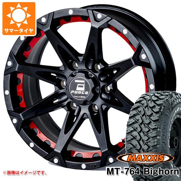 サマータイヤ 265/70R17 118/115Q 8PR マキシス MT 764 ビッグホーン ホワイトレター フォース デナリ 8.0 17 :denarimm 36331:タイヤ1番