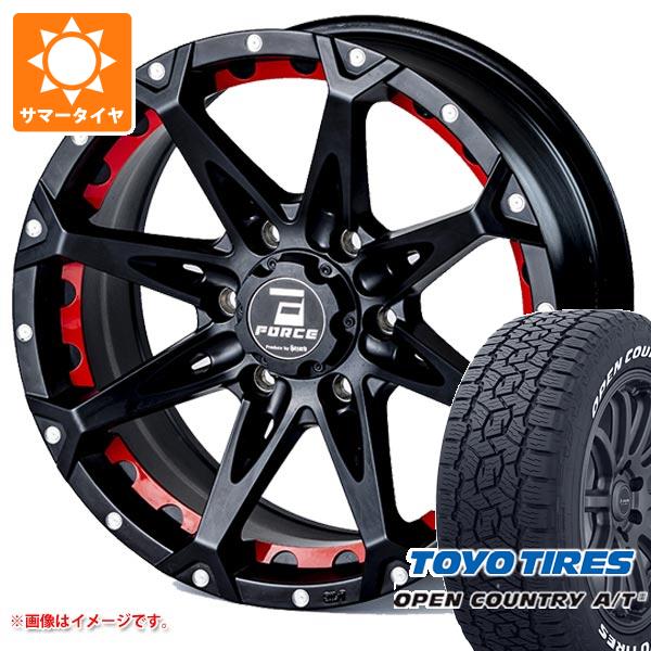 サマータイヤ 265/60R18 110H トーヨー オープンカントリー A/T3 ホワイトレター フォース デナリ 8.0 18 :denarimm 41264:タイヤ1番