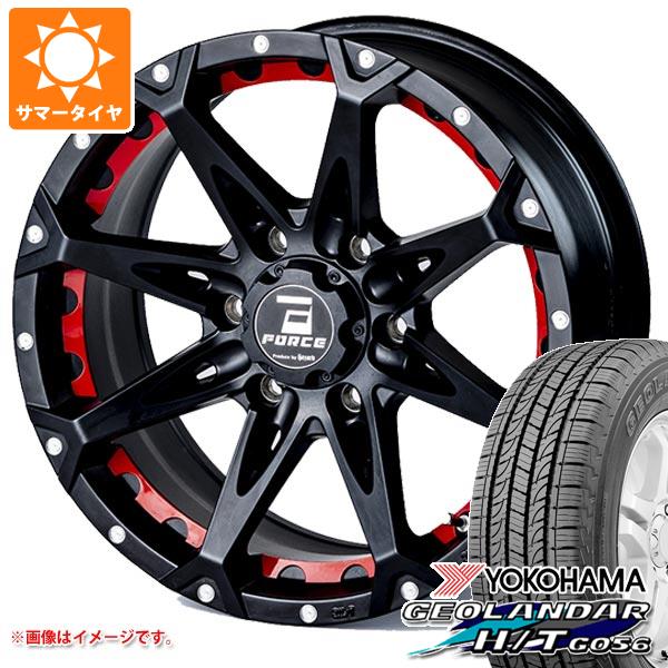 5本セット FJクルーザー 10系用 サマータイヤ ヨコハマ ジオランダー H/T G056 265/70R17 115S ブラックレター フォース デナリ 8.0 17 :denarimm 19610 t801004yt 5:タイヤ1番