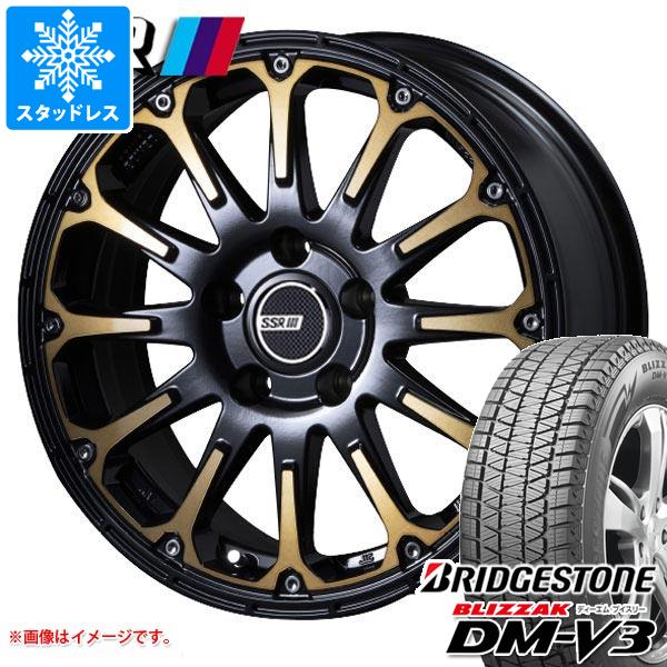 ブリザック DMーV3 - ミツビシ デリカD5用 スタッドレス ブリヂストン ブリ背嚢 DM-V3 225/70R16 103Q SSR ディバイド FT 車、バイク、自転車-冬タイヤ、ホイールセット