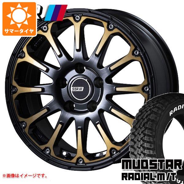 デリカD:5用 サマータイヤ マッドスター ラジアル M/T 215/70R16 100T ホワイトレター SSR ディバイド FT 7.0 16 :devft5 34822 m83960tb:タイヤ1番