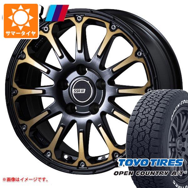 アウトランダー GF/GG系用 サマータイヤ トーヨー オープンカントリー A/T3 215/70R16 100T ホワイトレター SSR ディバイド FT 7.0 16 :devft5 41238 m83974tb:タイヤ1番