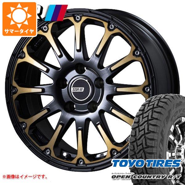 T31エクストレイル用 2023年製 サマータイヤ トーヨー オープンカントリー R/T 215/65R16C 109/107Q ホワイトレター SSR ディバイド FT 7.0 16 :devft5 35258 n84986sn:タイヤ1番