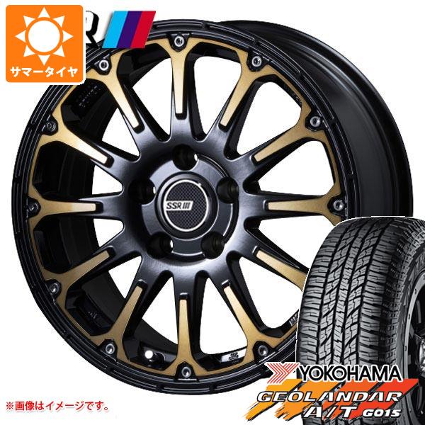 サマータイヤ 225/70R16 103H ヨコハマ ジオランダー A/T G015 ブラックレター SSR ディバイド FT 7.0 16 :devft5 22934:タイヤ1番