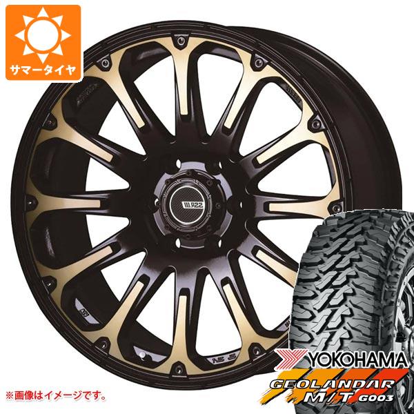 FJクルーザー 10系用 2024年製 サマータイヤ ヨコハマ ジオランダー M/T G003 LT265/70R17 121/118Q SSR ディバイド FT 8.0 17 :devft6 25910 t801004yt:タイヤ1番