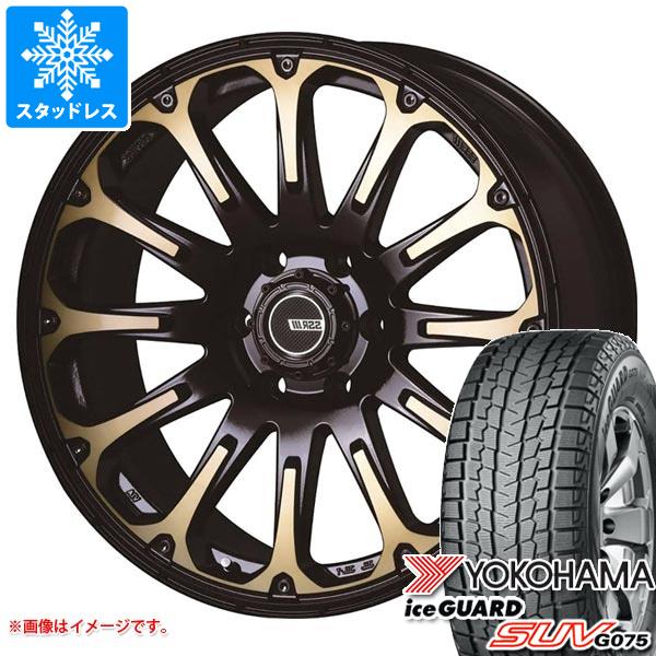 5本セット FJクルーザー 10系用 スタッドレス ヨコハマ アイスガード SUV G075 LT285/70R17 121/118Q SSR ディバイド FT