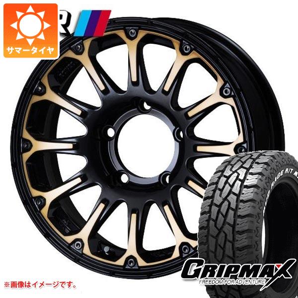 ジムニーシエラ JB74W用 サマータイヤ グリップマックス マッドレイジ R/T MAX LT185/85R16 105/103Q ホワイトレター SSR ディバイド FT 5.5 16 :devfts 36498 s86769zk:タイヤ1番