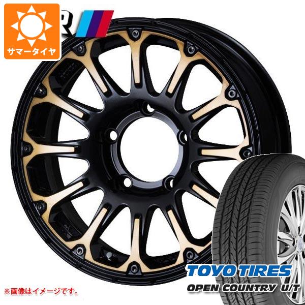 ジムニーシエラ JB74W用 サマータイヤ トーヨー オープンカントリー U/T 215/70R16 100H SSR ディバイド FT 5.5 16 :devfts 28545 s86770zk:タイヤ1番