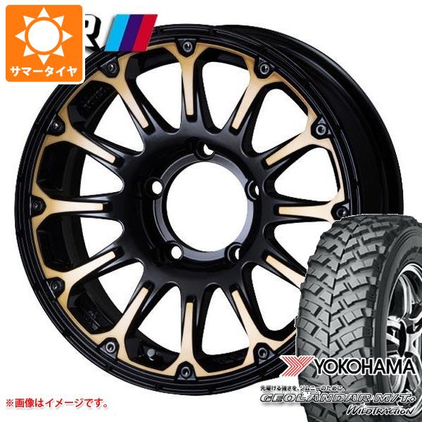 5本セット ジムニー用 サマータイヤ ヨコハマ ジオランダー M/T+ G001J 195R16C 104/102Q SSR ディバイド FT 5.5 16 :devftj 14208 s861002zk 5:タイヤ1番