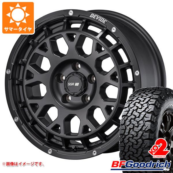 デリカD5用 サマータイヤ BFグッドリッチ オールテレーンT/A KO2 LT215/70R16 100/97R ホワイトレター SSR ディバイド G:M 7.0 16 :devgm 21564 m83960tb:タイヤ1番