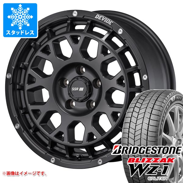 ミツビシ エクリプスクロス GK系用 スタッドレス ブリヂストン ブリザック WZ-1 215/70R16 100Q SSR ディバイド G:M