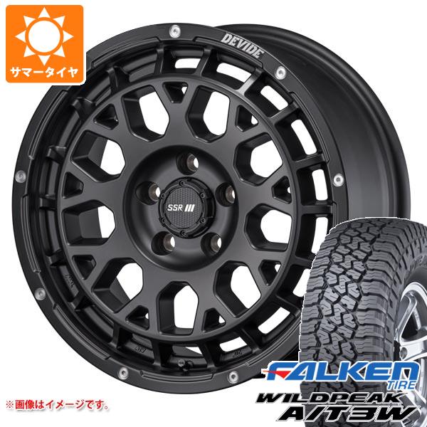 RAV4 50系用 サマータイヤ ファルケン ワイルドピーク A/T3W 235/70R16 109T XL SSR ディバイド G:M 7.0 16 :devgm 31878 t801010yt:タイヤ1番