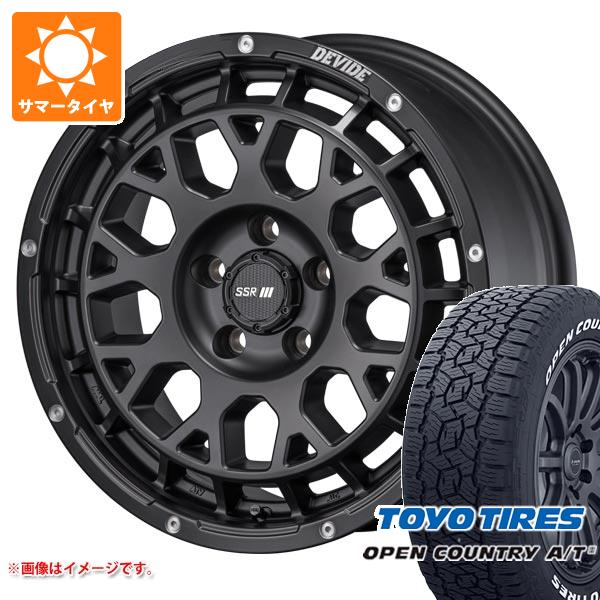 T31エクストレイル用 サマータイヤ トーヨー オープンカントリー A/T3 215/65R16C 109/107R ホワイトレター SSR ディバイド G:M 7.0 16 :devgm 41237 n84986sn:タイヤ1番