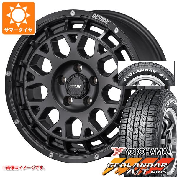 2024年製 サマータイヤ 215/65R16 109/107S ヨコハマ ジオランダー A/T G015 ホワイトレター SSR ディバイド G:M 7.0 16 :devgm 38493:タイヤ1番