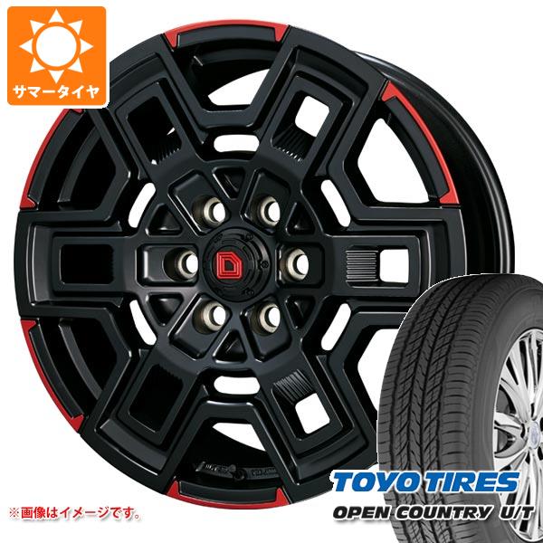 ハイエース 200系用 サマータイヤ トーヨー オープンカントリー U/T 215/70R16 100H クライメイト デヴグル 6.5 16 :devgrh 28545 t80971yt:タイヤ1番