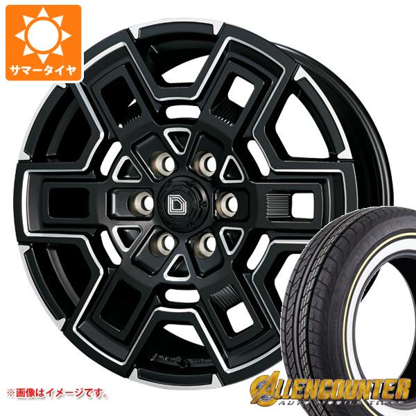ハイエース 200系用 サマータイヤ オーレンカウンター クラシックオーバル 215/65R16C 109/107T ホワイト/イエローリボン クライメイト デヴグル 6.5-16
