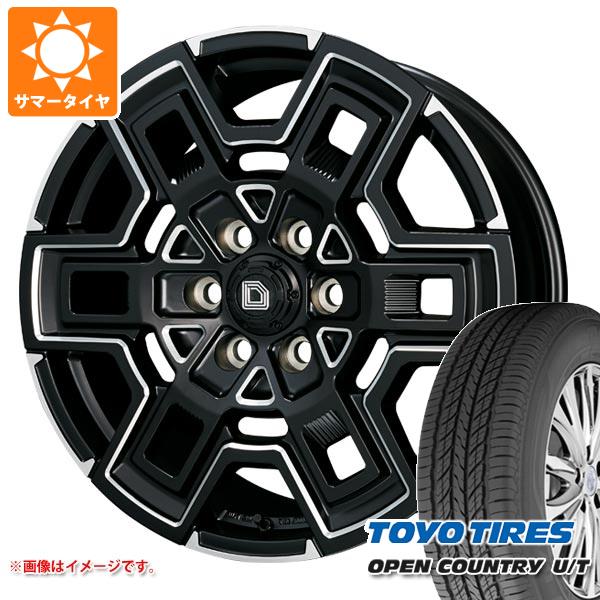 ハイエース 200系用 サマータイヤ トーヨー オープンカントリー U/T 215/70R16 100H クライメイト デヴグル 6.5 16 :devgsbh 28545 t80971yt:タイヤ1番