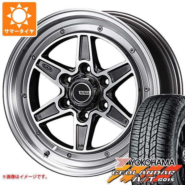 ハイエース 200系用 サマータイヤ ヨコハマ ジオランダー A/T G015 215/70R16 100H ブラックレター SSR ディバイド MK 6 6.5 16 :devmk6 25581 t80971yt:タイヤ1番