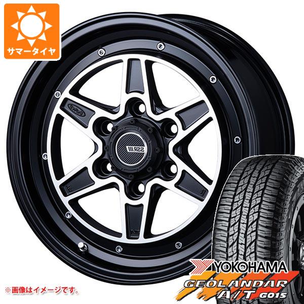 ハイエース 200系用 サマータイヤ ヨコハマ ジオランダー A/T G015 215/70R16 100H ブラックレター SSR ディバイド MK 6 6.5 16 :devmk6b 25581 t80971yt:タイヤ1番