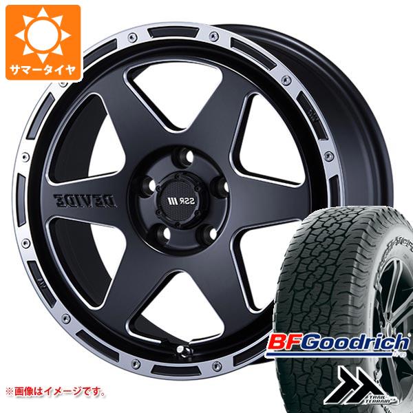 エクストレイル T32系用 サマータイヤ BFグッドリッチ トレールテレーンT/A 235/65R17 108T XL アウトラインホワイトレター SSR ディバイド TR 6 7.0 17 :devtr6 38064 n84977sn:タイヤ1番