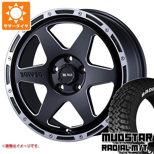 サマータイヤ 215/60R16 99T XL マッドスター ラジアル M/T ホワイトレター SSR ディバイド TR 6 7.0 16 :devtr6 34820:タイヤ1番