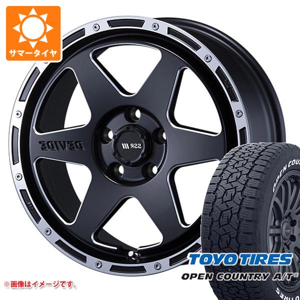 2024年製 サマータイヤ 215/70R16 100T トーヨー オープンカントリー A/T3 ホワイトレター SSR ディバイド TR 6 7.0 16 :devtr6 41238:タイヤ1番