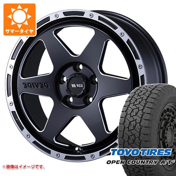 RAV4 50系用 サマータイヤ トーヨー オープンカントリー A/T3 265/65R17 112H SSR ディバイド TR 6 7.0 17 :devtr6 38815 t801016yt:タイヤ1番