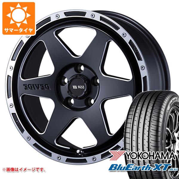 サマータイヤ 225/55R17 97W ヨコハマ ブルーアースXT AE61 SSR ディバイド TR 6 7.0 17 :devtr6 34396:タイヤ1番