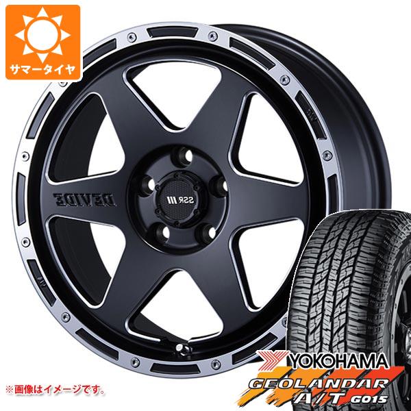 サマータイヤ 215/60R16 95H ヨコハマ ジオランダー A/T G015 ブラックレター SSR ディバイド TR 6 7.0 16 :devtr6 24632:タイヤ1番